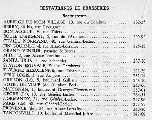 ORAN GUIDE 1960 rest